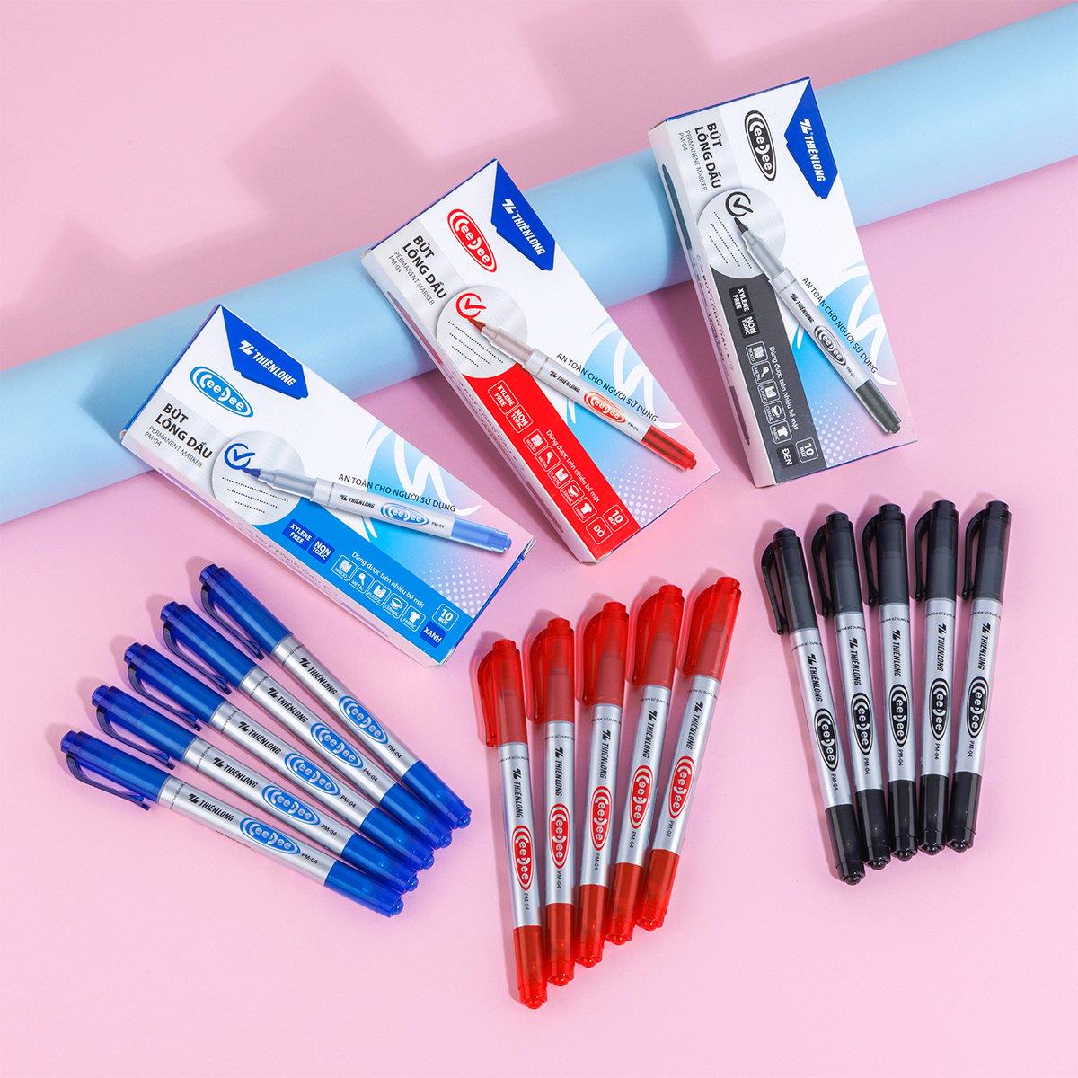 Bút lông dầu Thiên Long PM-04