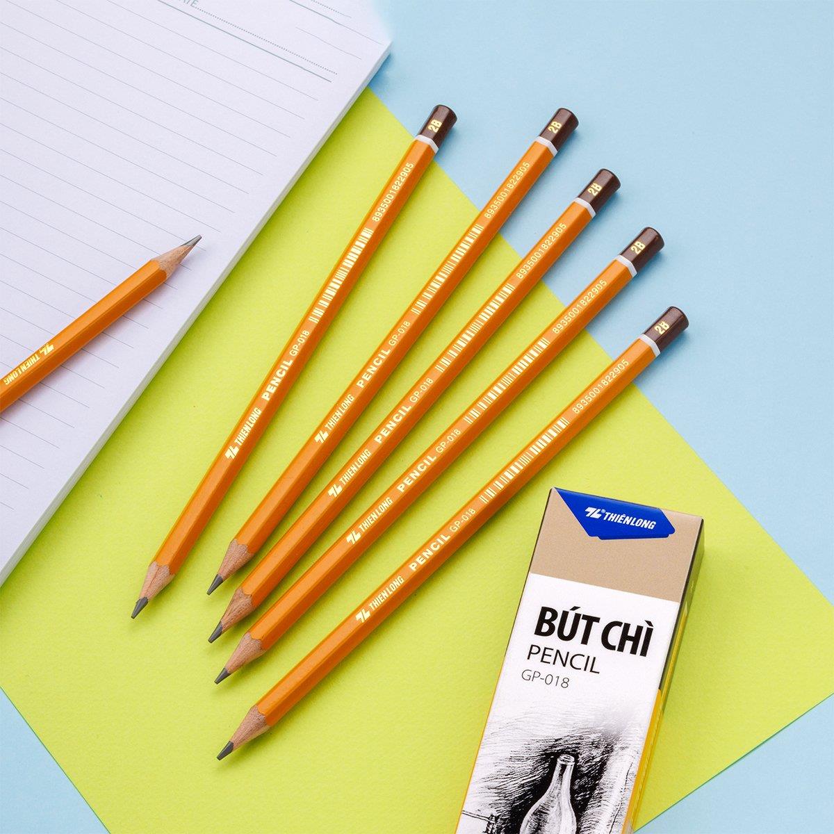 Bút Chì Gỗ 2B Thiên Long